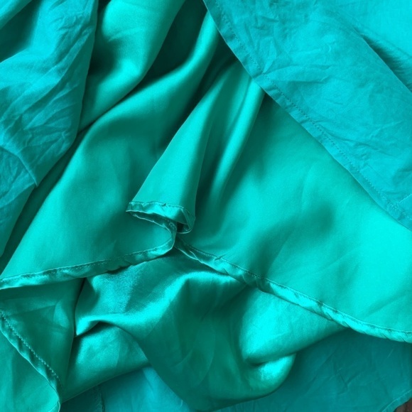 Green Speghetti strap Dress Size S - Picture 5 of 10